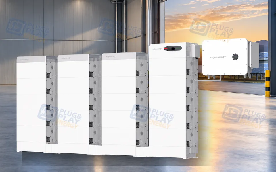 Sistema modular SigenStack para almacenamiento C&I