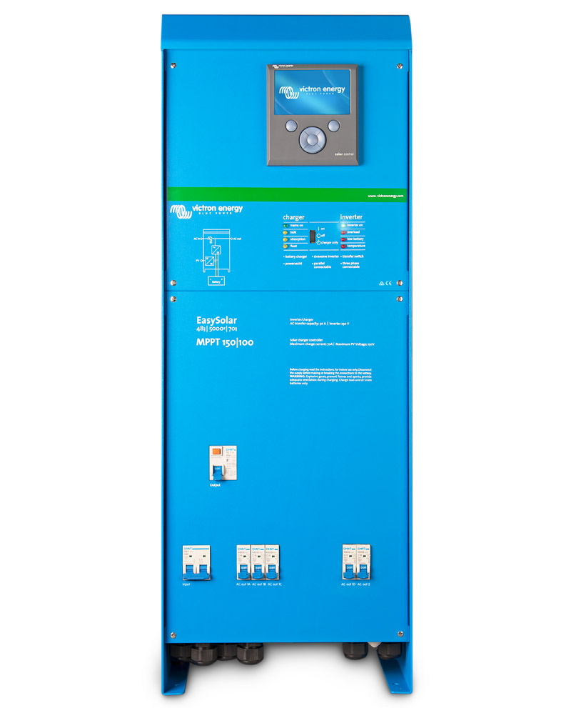 EASYSOLAR 48/5000/70-100 MPPT 150/100 Color Control