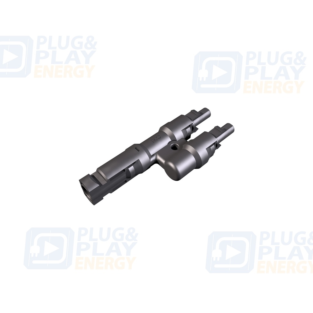 Conector doble MC PV-AZB4 FEMALE (polo negativo)