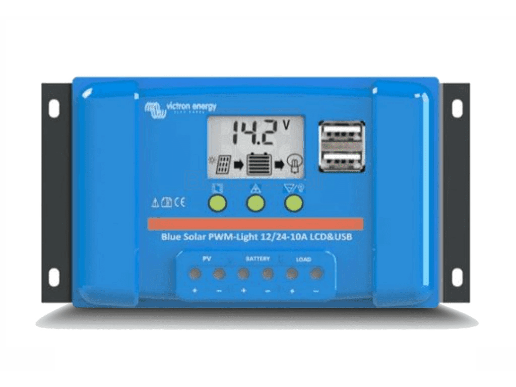 BlueSolar PWM-LCD&USB 12/24V-10A