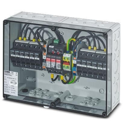Cuadro FV 6 Strings (Bases portafusibles y OVP Tipo II)
