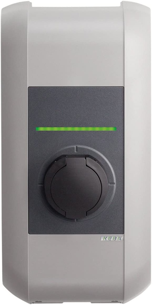 b-series EN Type2 Socket+Shutter 22kW-WH