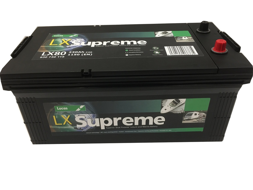Lucas LX80 12 V 225 Ah