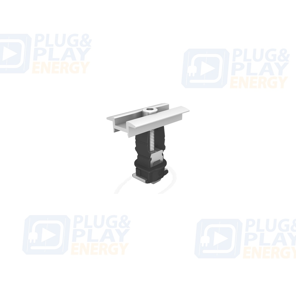 MC SET Clamp 25-40 SILVER Set (01V)
