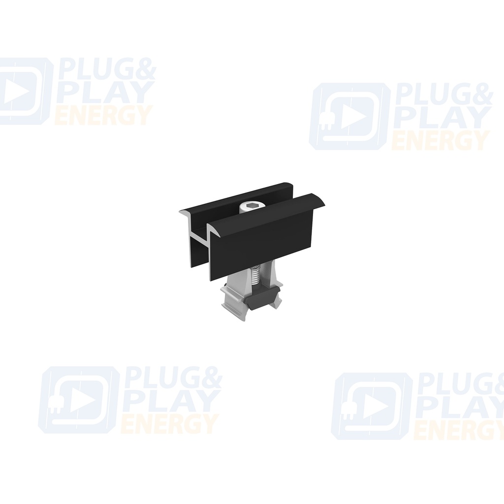 MC Universal Clamp OneMid BLACK Set 30-42mm