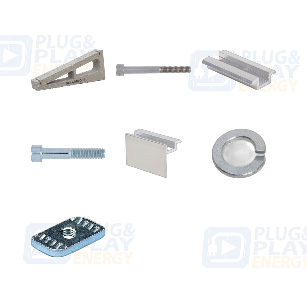 Kit Solarbloc 6H18 (6 módulos)