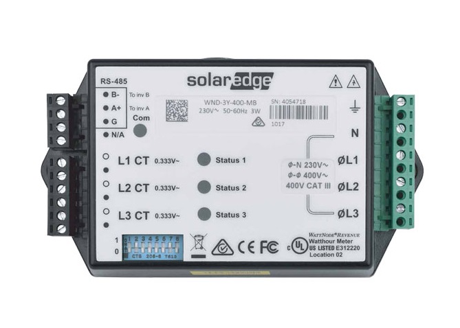 ELECTRICITY METER SE-WND-3Y-400-MB-K DIN-RAIL