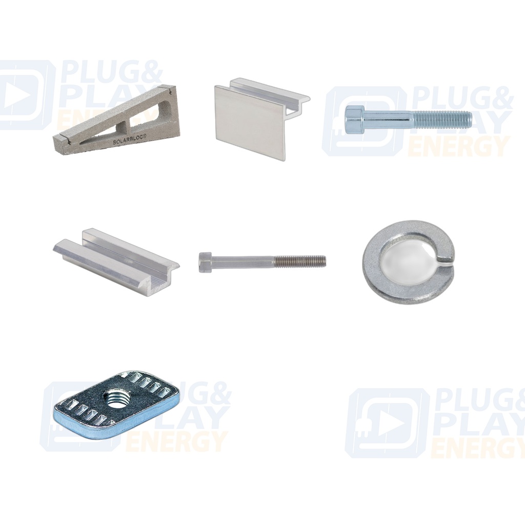 Kit Solarbloc 16H18 (16 módulos)
