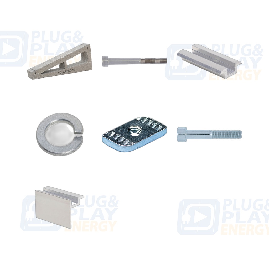 Kit Solarbloc 15H18 (15 módulos)