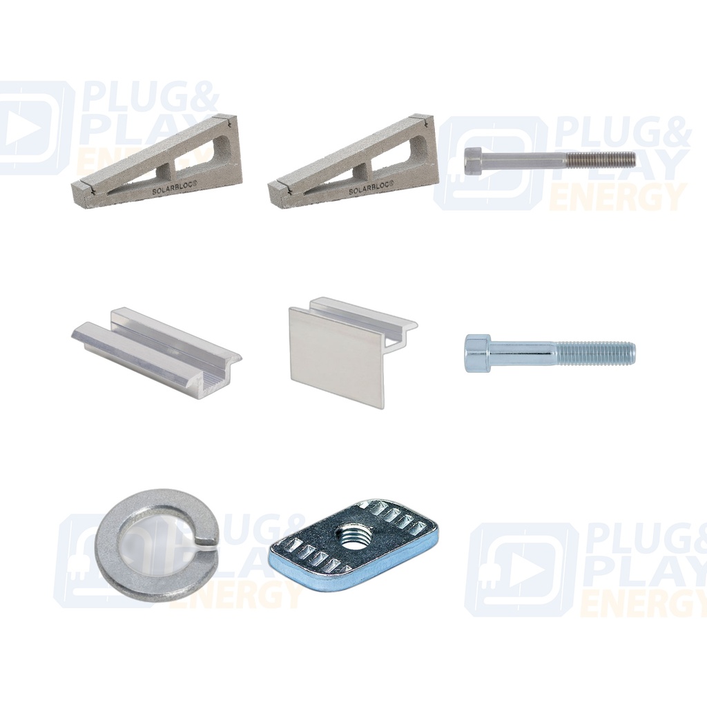 Kit Solarbloc 12V18 (12 module)