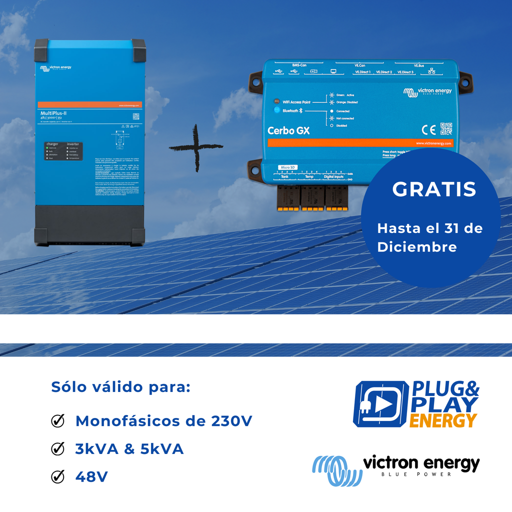 Promo Multiplus II 48/5000 + Cerbo Gx
