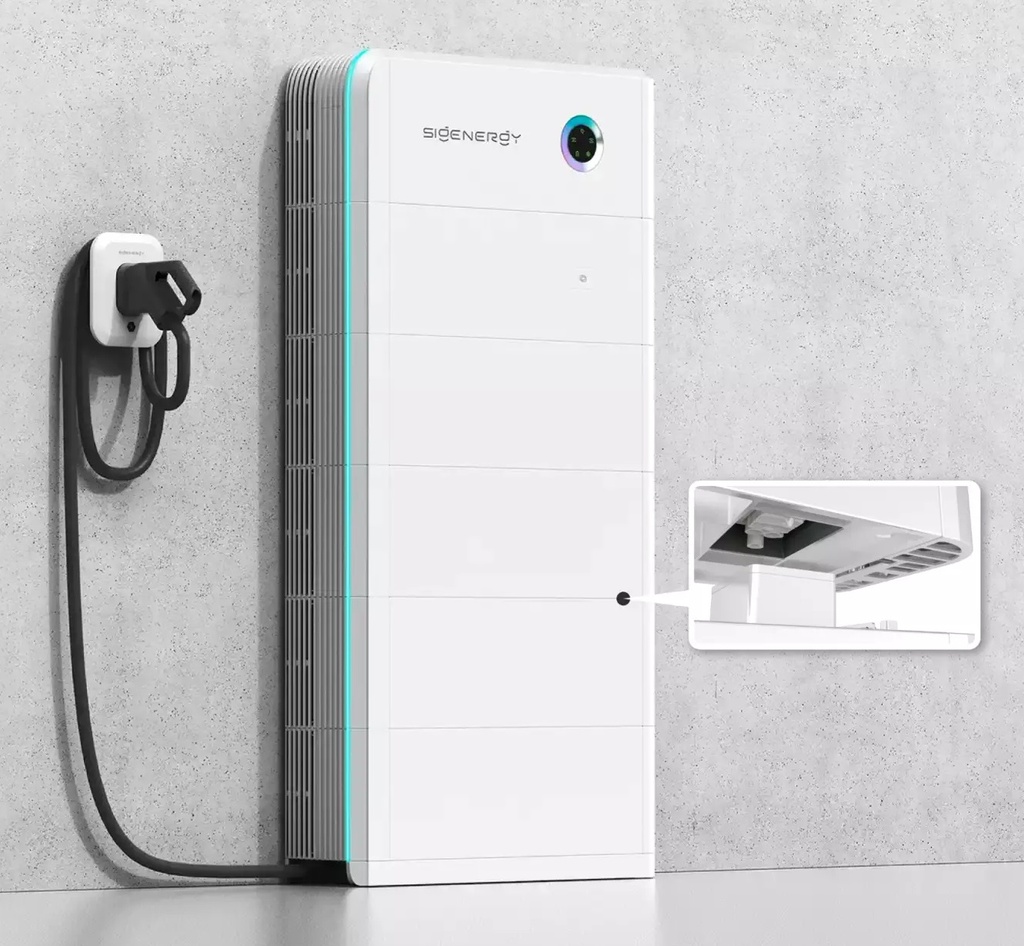 Sigen Cargador de Vehículo Eléctrico EVAC 22 kW 4G T2 WH (copy)