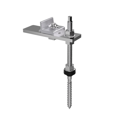 FR Tige M10*250 + pince de rail + adaptateur