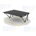 FR kit marquesina fotovoltaica 2 coches (Aluminio)
