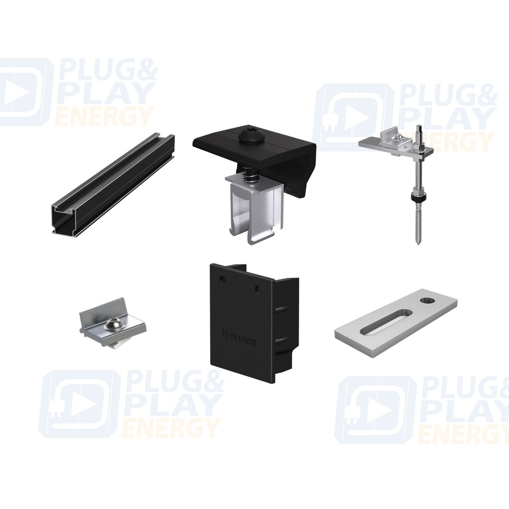 Kit FR 01V1 (1 módulo) preto