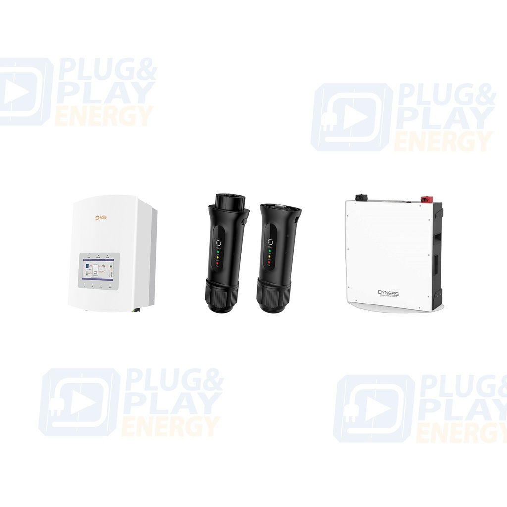 Solis Kit PROMO Casa Verde EH1P3K con meter y Wifi/eth + Dyness DL5.0C (3kWn)