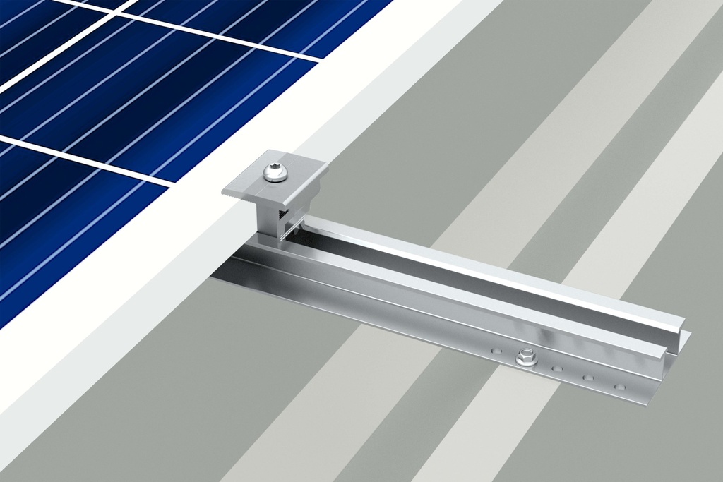 Kit Clenergy xapa Minirail cargols inclosos 6x25 (per mòdul VERTICAL/HORITZONTAL)-NOMÉS PER OFERIR