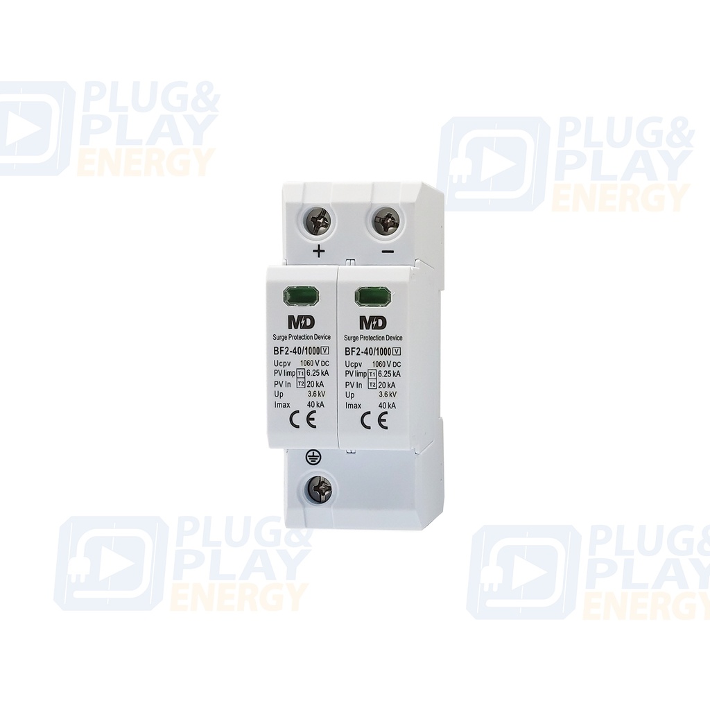DF - Base fusible DC 1kV unipolar 10x38