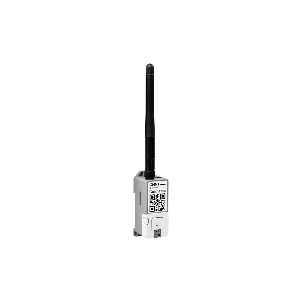 CHINT Módulo de controlo WiFi Connecta Lite para diferenciais rearmáveis · até 9 equipamentos · EL02WULT