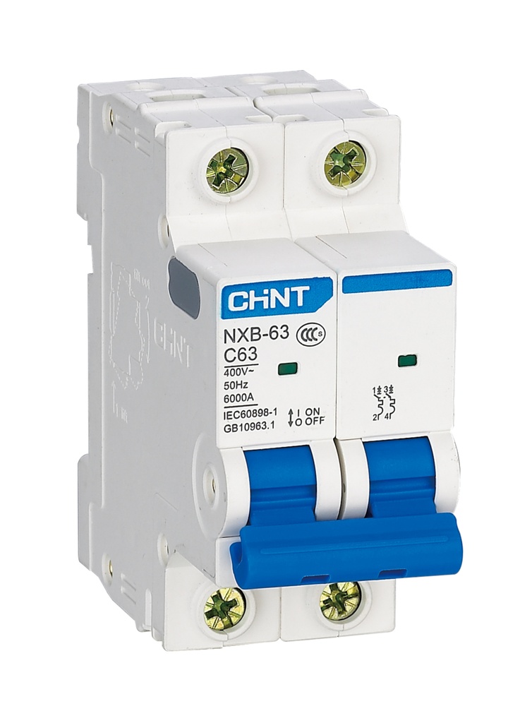 CHINT NXB-63-2-32C 814095 Interruptor automático 2P 32A C 6kA