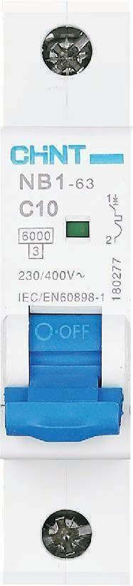 CHINT NB1-2-25C 179661 Interruptor  automático 2P 25A C 6/10kA