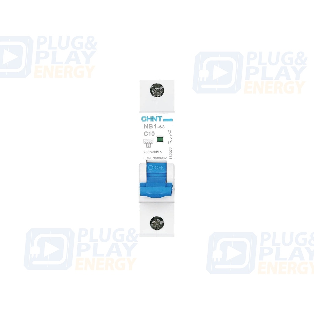 CHINT NB1-2-20C10 179828 Interruptor  automático 2P 20A C 10/15kA