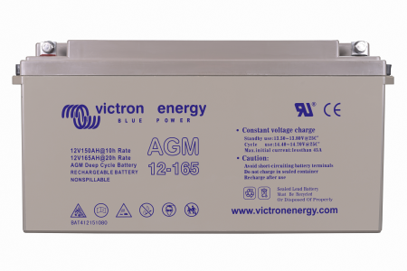 12V/165Ah Gel Deep Cycle Batt