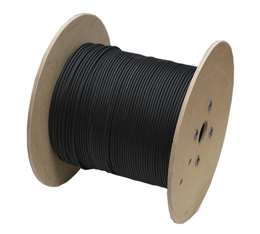 [P&P1330] Cable solar negro 4 mm (500m)