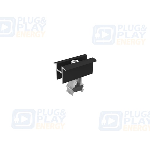 [P&P1558] MC Universal Clamp OneMid BLACK Set 30-42mm