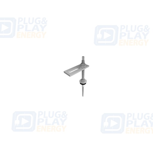 [P&P1496] Varilla autorroscante M10x250 pre-ensamblada SolidRail (01V)