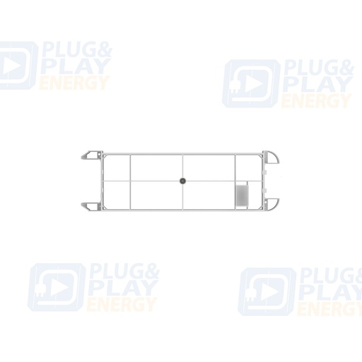 [P&P3193] Kit de montagem no piso Sigenergy SigenStor (30020001)