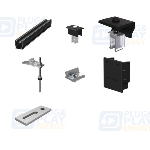 [P&P3974] Kit FR 01V2 (2 mòduls) negre